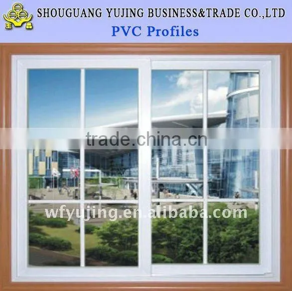60casement series of upvc profile for door and window frame