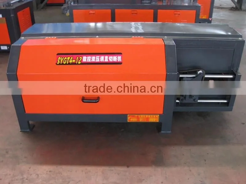 Competive price rebar straighten and cutting machine, steel wire rod straightening and cutting machine