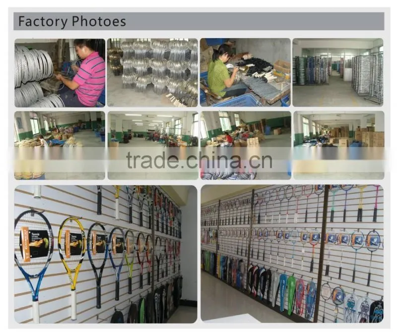 Men tennis racket with plastic bags in China factory OEM