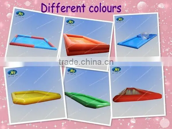 0.9mm PVC tarpaulin walking water ball pool / inflatable pvc swimming pool / pvc swimming pool