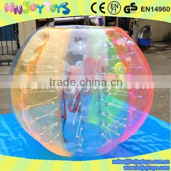 Cheap wholesale human hamster ball, inflatable human balloon