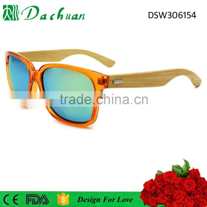 2016 new Italy design ce bamboo sunglasses factory