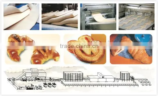 Croissant Production Line/Food Production Line For Croissant