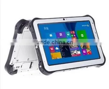 ST935 fingerprint reader Android/Windows10 dual boot rugged tablet RS232 barcode scanner NFC RFID IPS tablet 10.1''touch screen