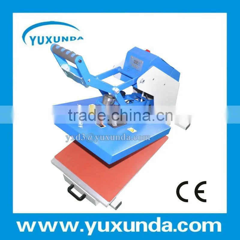 2014 high quality T-shirt air operated heat press machine plain heat press machine T-shirt heat transfer machine
