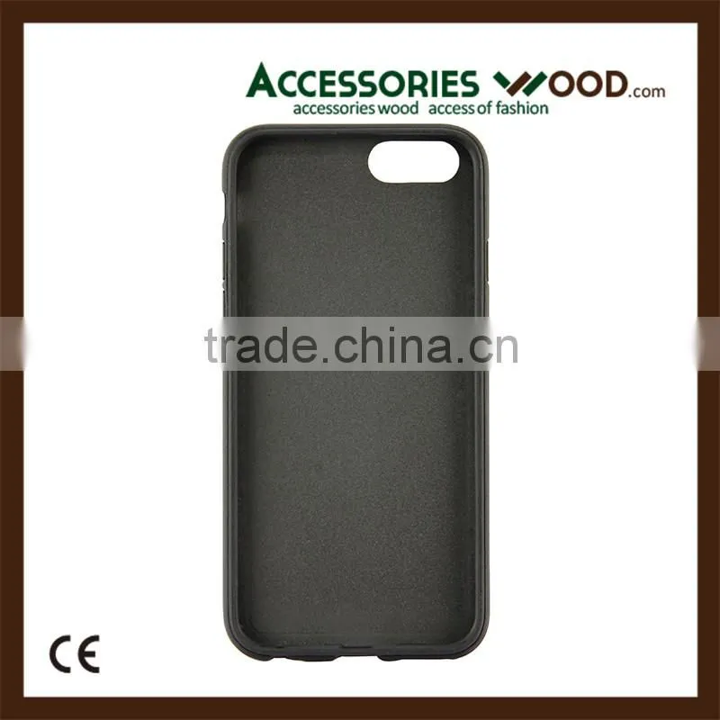 Support logo engraving real wood and shell mobile phone case for iPhone