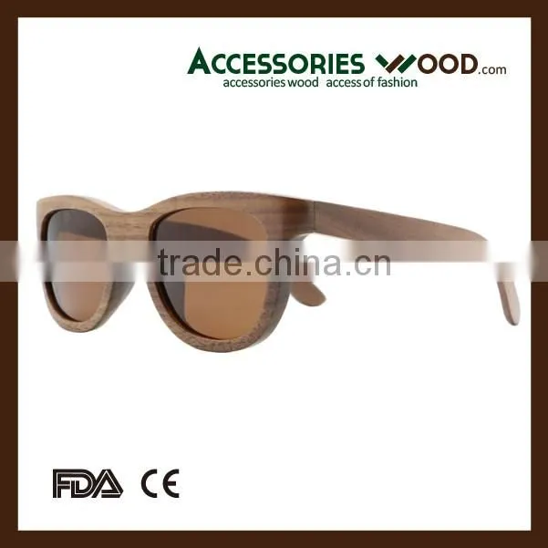 Women Age and Smoke Lenses Color color wood sunglasses