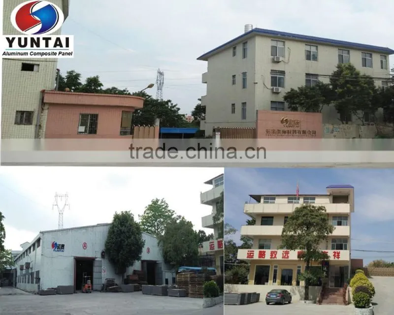 Advertising signboard Brush ACP sheet outdoor PE coating Aluminum composite panel for turkey market