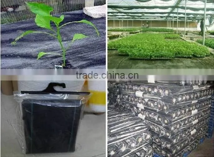 silt fence pp woven geotextile weed control mat
