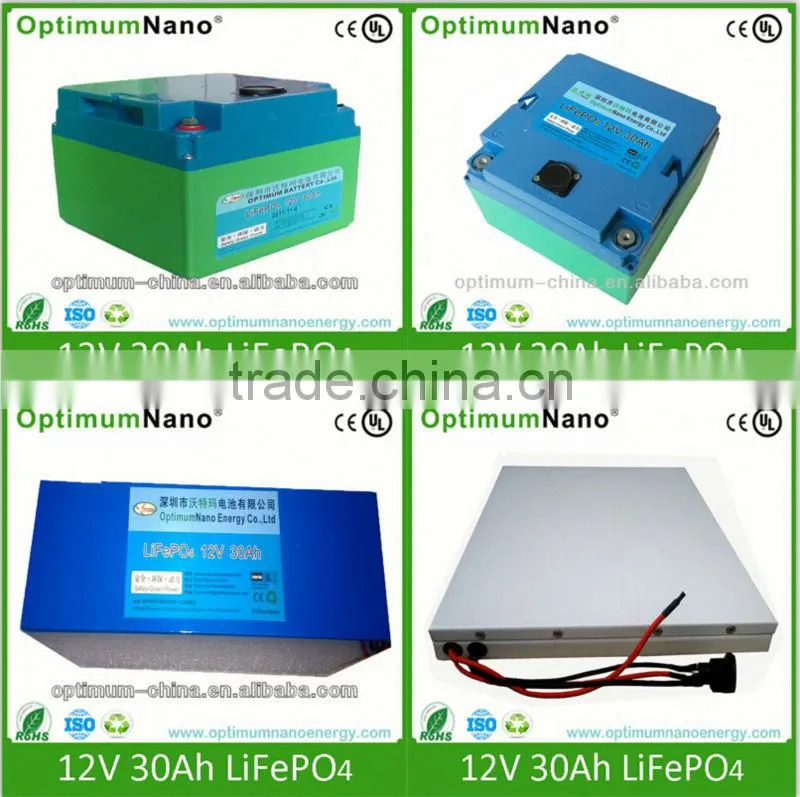 High power back up 36 holes 12v 30ah golf trolley battery
