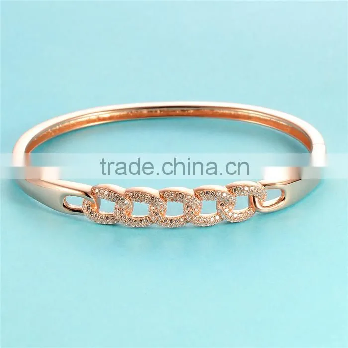 Lovans jewelry new design rose gold color bangle FB053