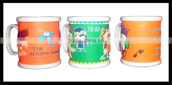 Top fashion colorful tumbler plastic office auto cup