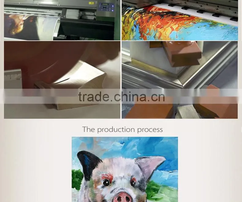 2016 new design products canvas wall art famous animal painting for home decor in China
