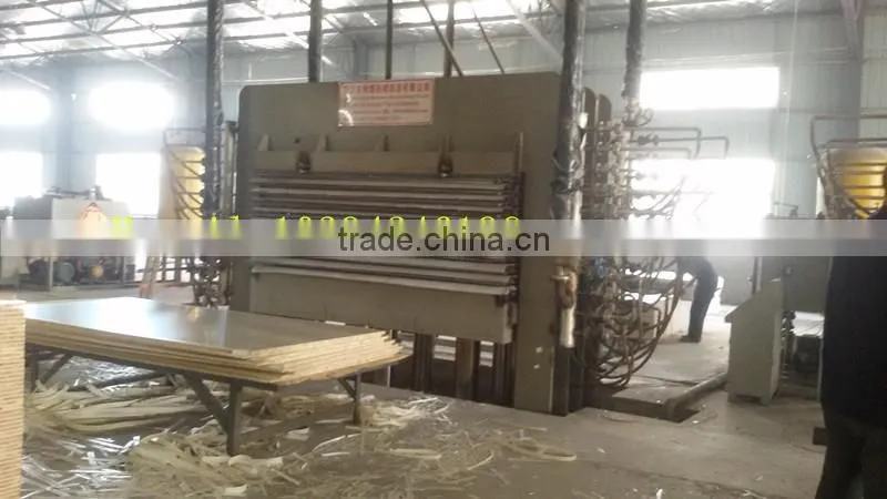 melamine lamination hot press 1220x2440mm