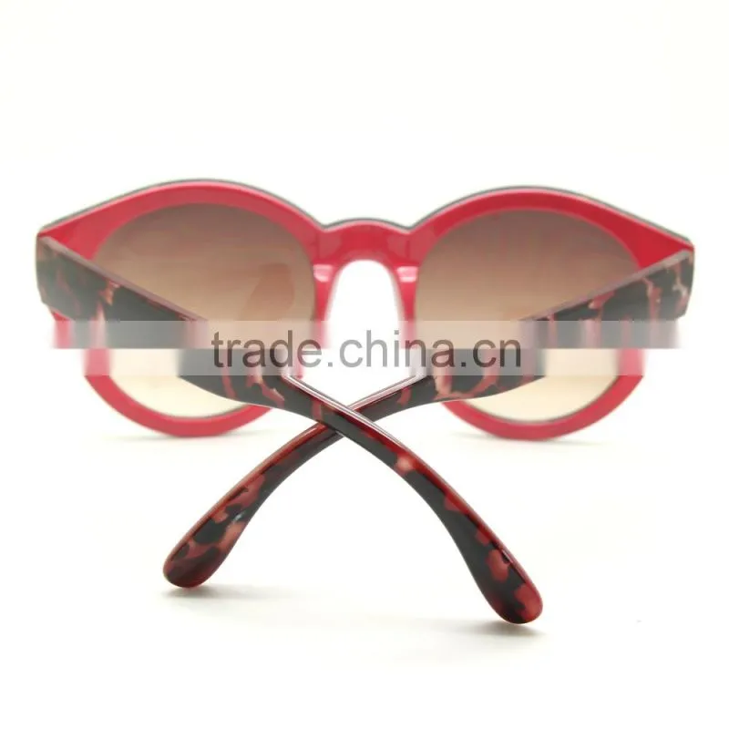Good quality and competitive price hand made with diamond round sunglasses