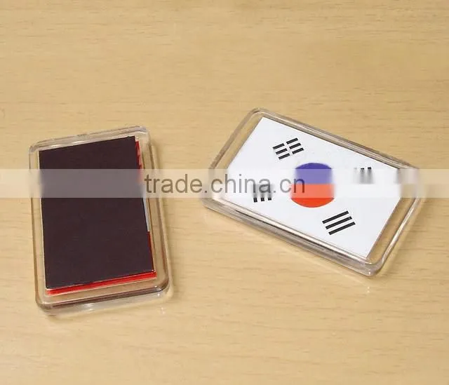 acrylic fridge magnet photo frame
