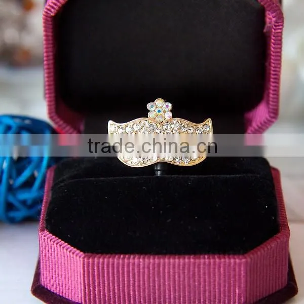 rhinestone dust plug luxurious crown earphone dust,promotion gift A108