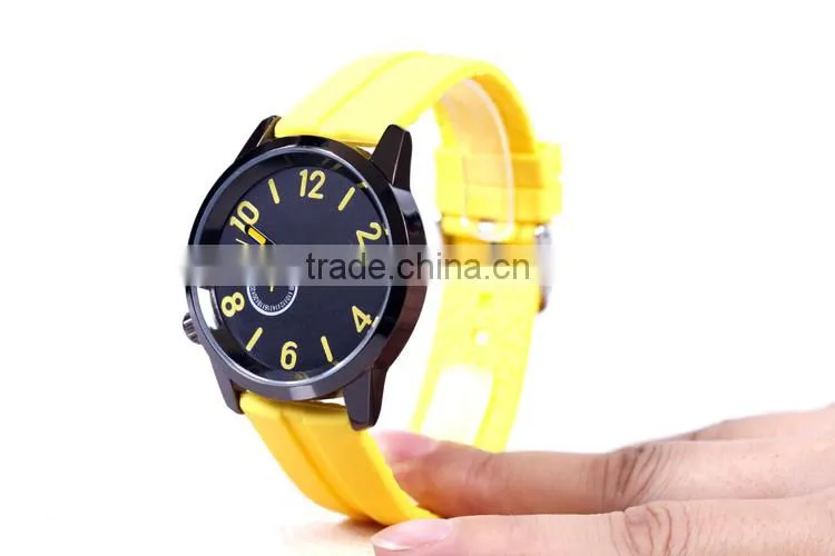 Silicone watches silicone rubber strip watch custom-made