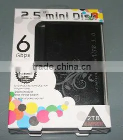 2.5' usb3.0 External Aluminum hdd enclosure/caddy for sata