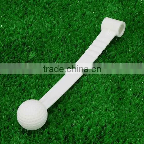 Golf Plastic Practice Ball with Stick Portable Rod Golf Ball Training Aid Golf Accessories
