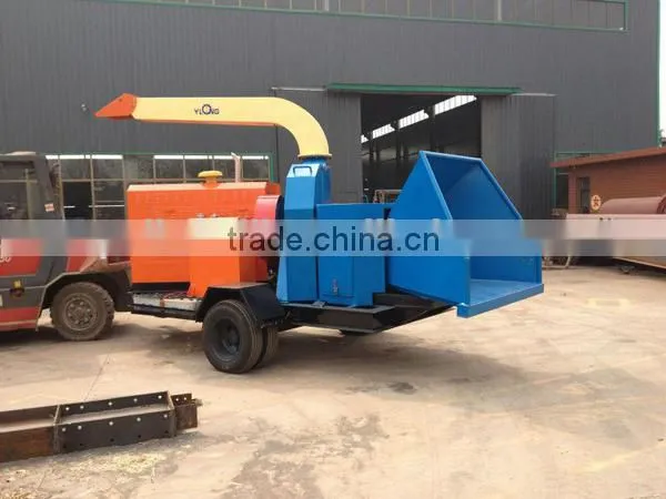 pto driven wood chipper shredder