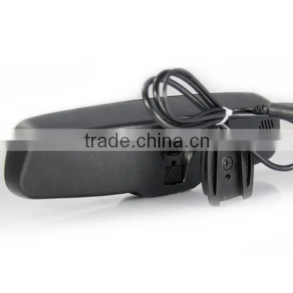 Bluetooth hands free car kit SIRI function car rear view mirror with 4.3inch digital monitor and rear camera display