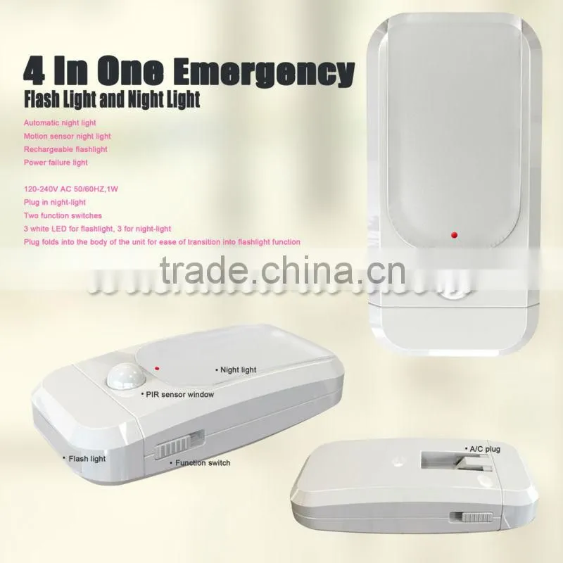 4 In 1 Emergency Flash Light