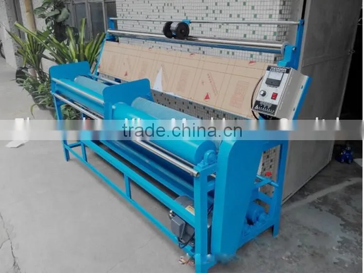 2400mm fabric inspection machine / textile rolling and cutting machine