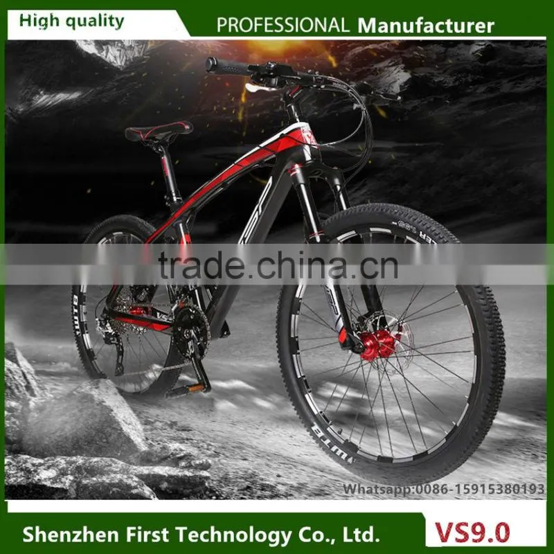 china supplier carbon MTB bikes with bags to fit on a bicycle