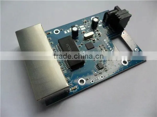 BIDI WDM single fiber 10/100/1000M 1310/1550 20km LLF LFP sfp fiber optic media converter oem factory