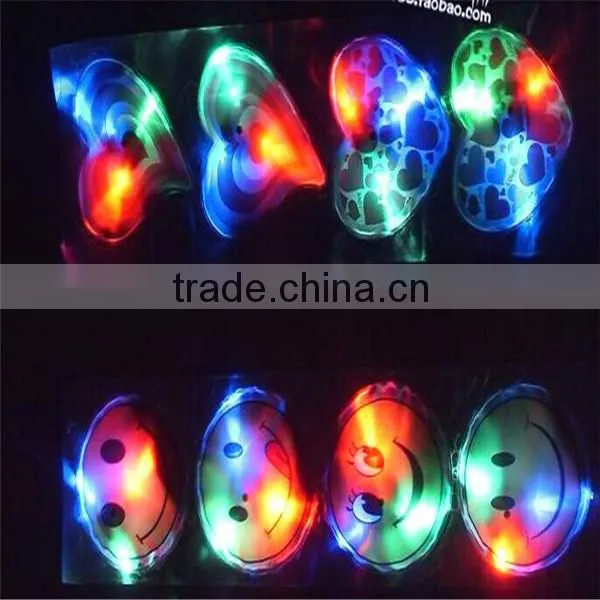 Promotion gifts soft pvc Led pvc cartoon patches