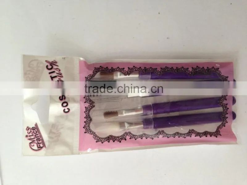 4pcs China 2014 best cosmetic professional make up brushes set