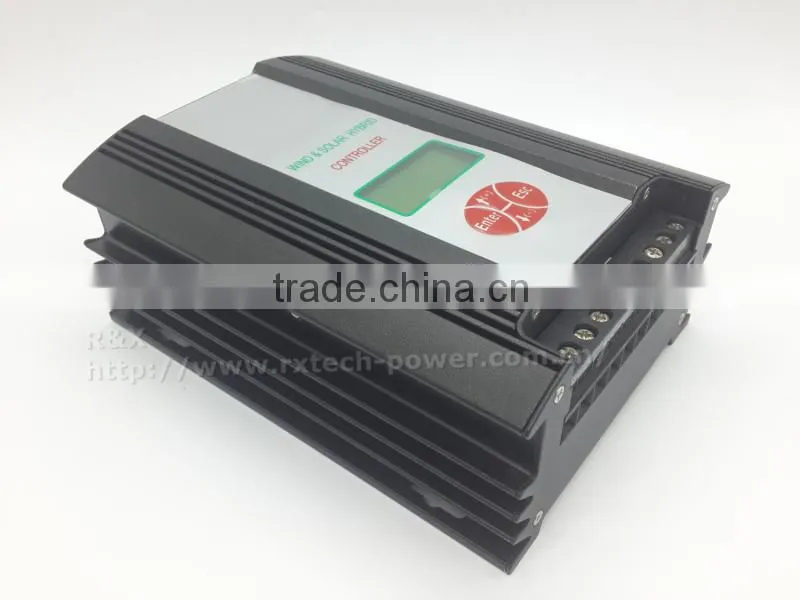 600W PWM wind solar hybrid controller with LCD display, max 900w charge controller, for max 300w solar panel and 900w windmill