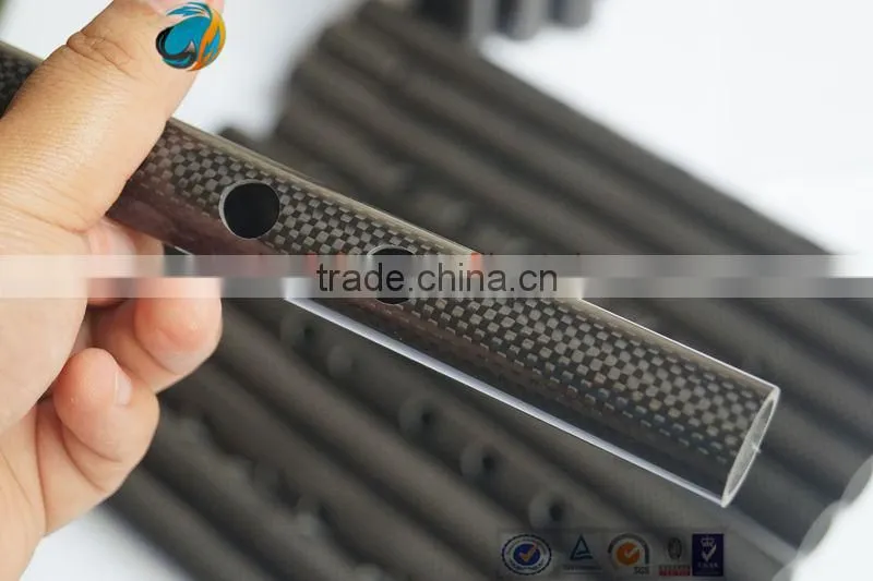 Carbon Fiber Tube Shape and Carbon Fiber Product Type factory OEM 3K carbon fiber tube