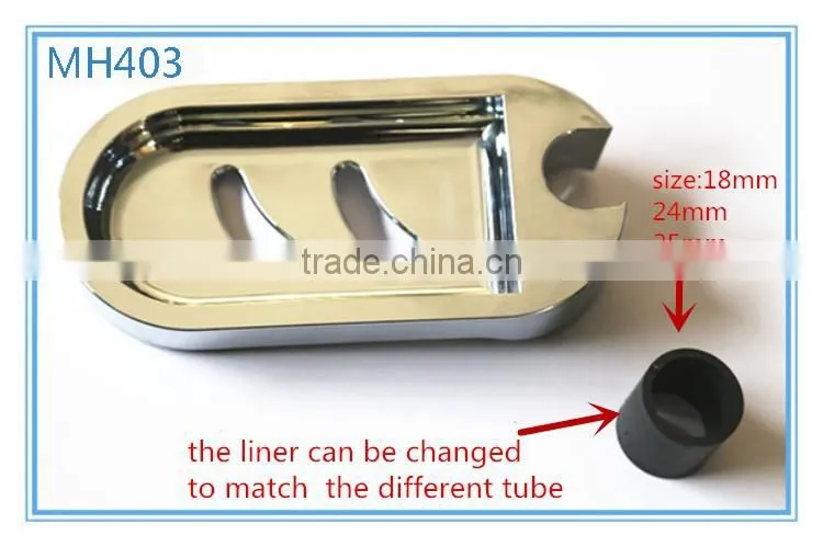 MH403 Modern Chrome ABS plastic soap dish, used for shower bar, Bathroom Accessories