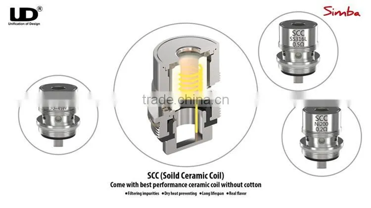 China UD 160g top filling rta tank atomizer 2016