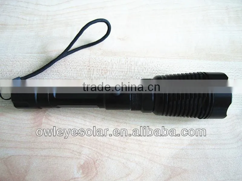 led torch/rechargeable LED flashlight/professional