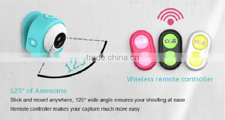 1080p full hd sports action camera with wifi