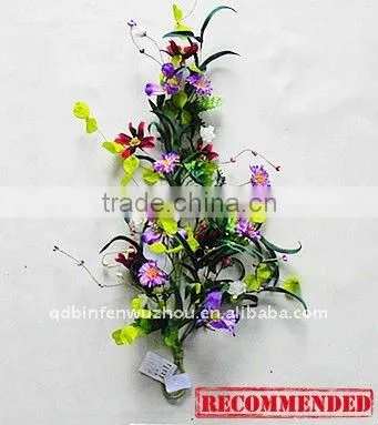 Artificial Spring Flowers for wall decoration use