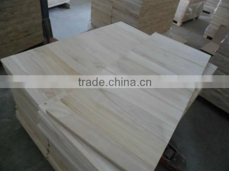 lightweight &soft pulownia white wood