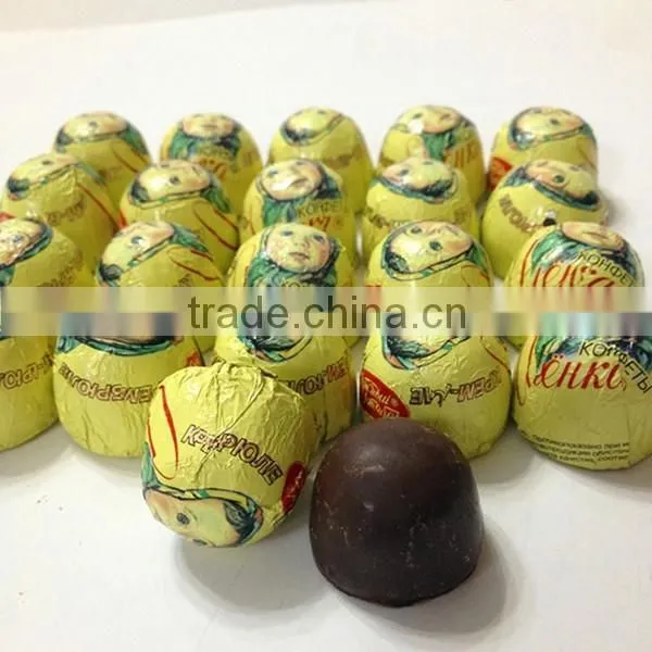 multi types of shapes compound milk chocolate