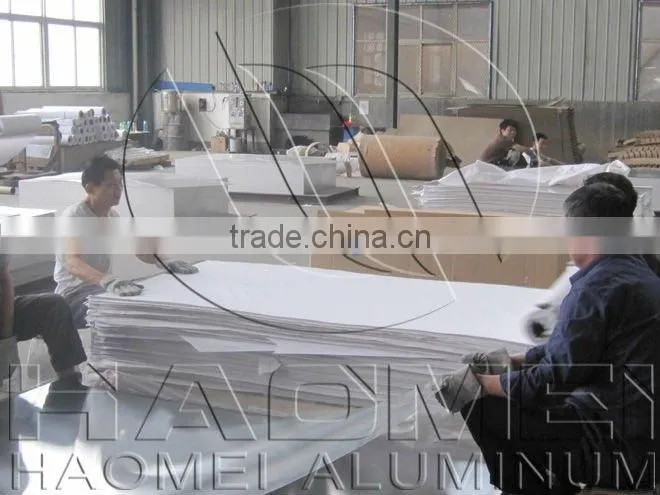 ALUMINIUM PLAIN SHEETS AA 1100-H14 with PVC protection