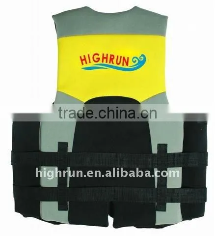 Neoprene Black Webbing &Bukle Adult's Life Jacket