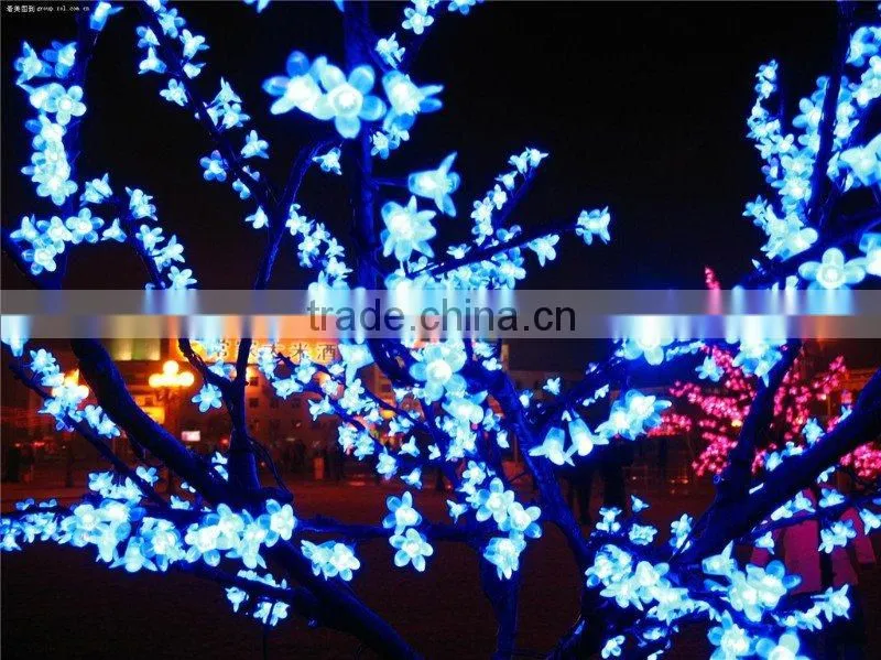 Mini size snow falling led christmas lights, outdoor tree rainproof