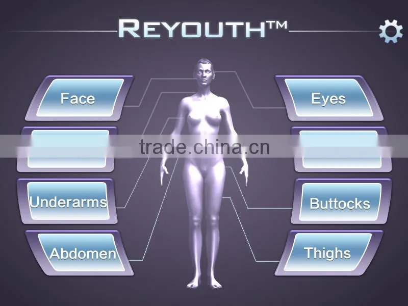 cavitation rf slimming and rf skin tightening face lifting machine