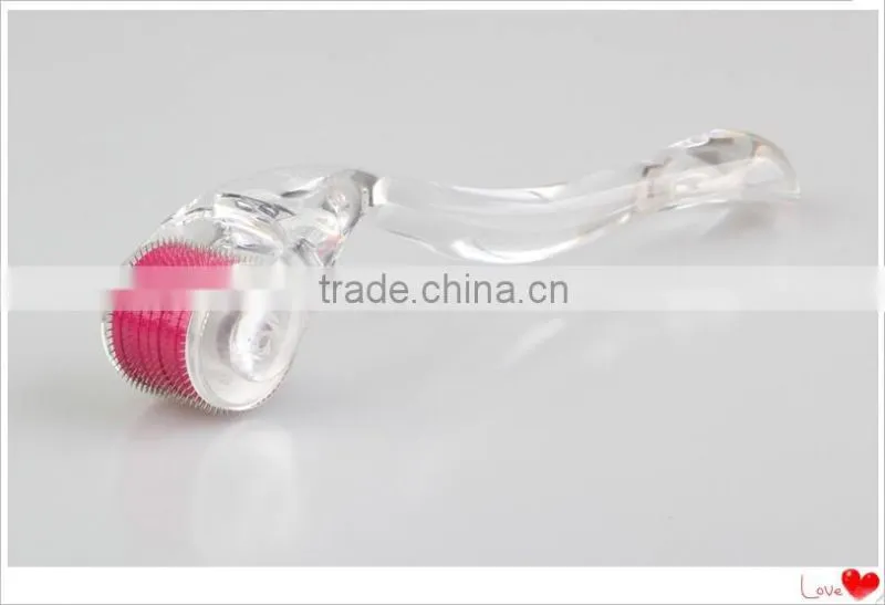 titanium 540 needles dermaroller derma roller skin face beauty roller