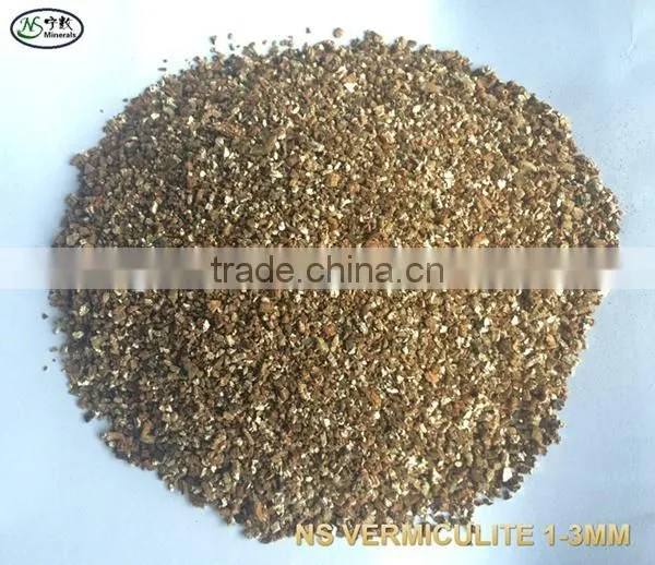Factory price Exfoliated Silver vermiculite for Agriculture/Horticulture/Soil Conditioner