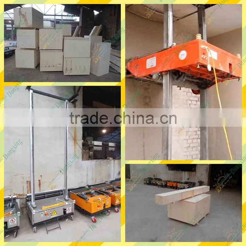 new design automatic cement plastering machine