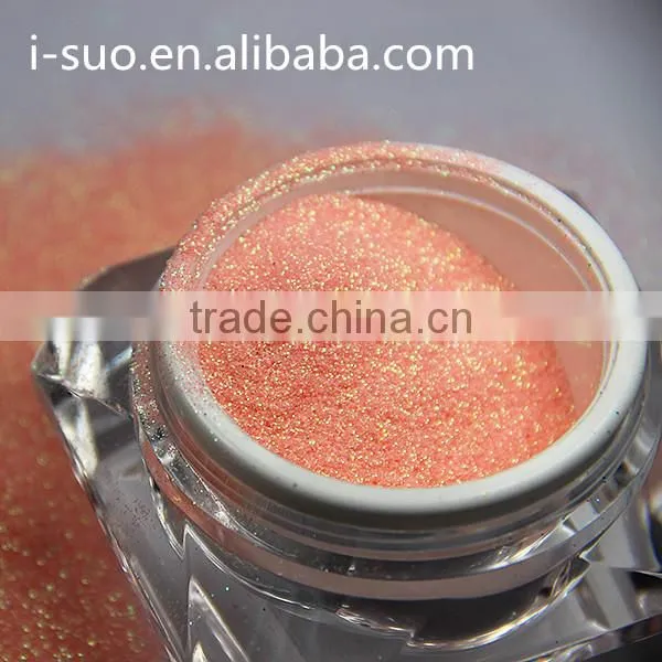 Bulk sales 2016 Popular hexagonal glitter powder for leather