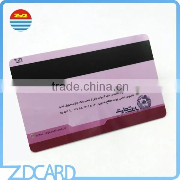 Credit Size PVC Smart Card With Magnetic Stripe